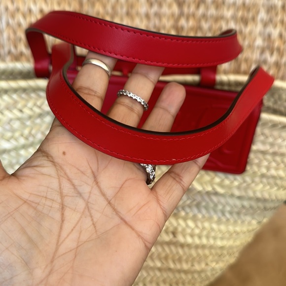 New Christian Louboutin Loubishore Wicker Summer Tote - Picture 8 of 16